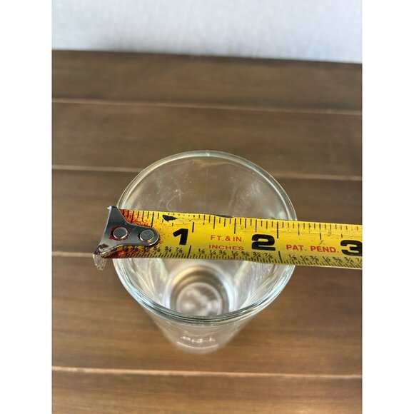 Jäegermeister Jaegermeister Shot glass w/ Embossed Logo 0.1L 0,1l / ra 7 oz EUC - Picture 7 of 8